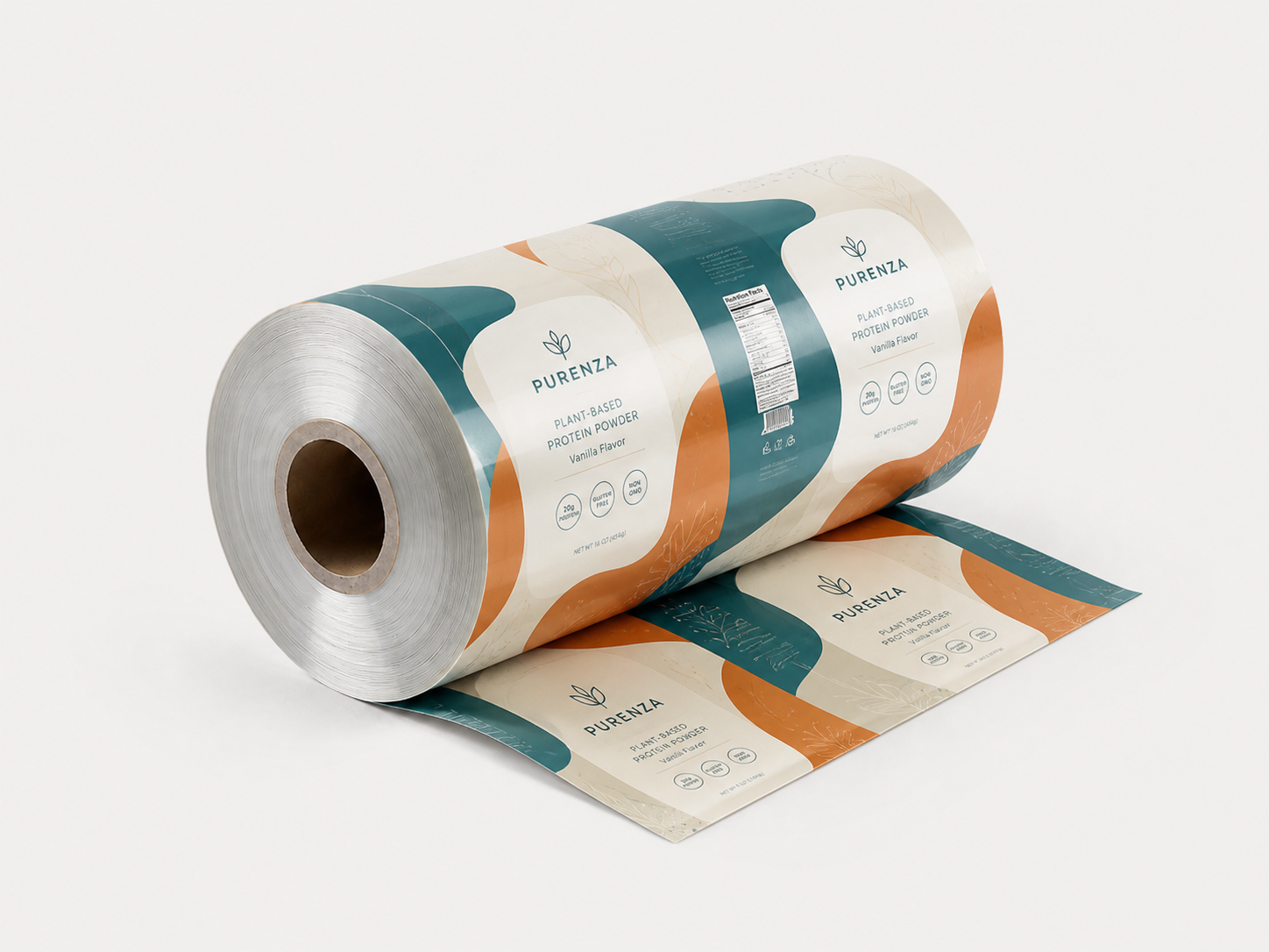 Laminate rolls packaging