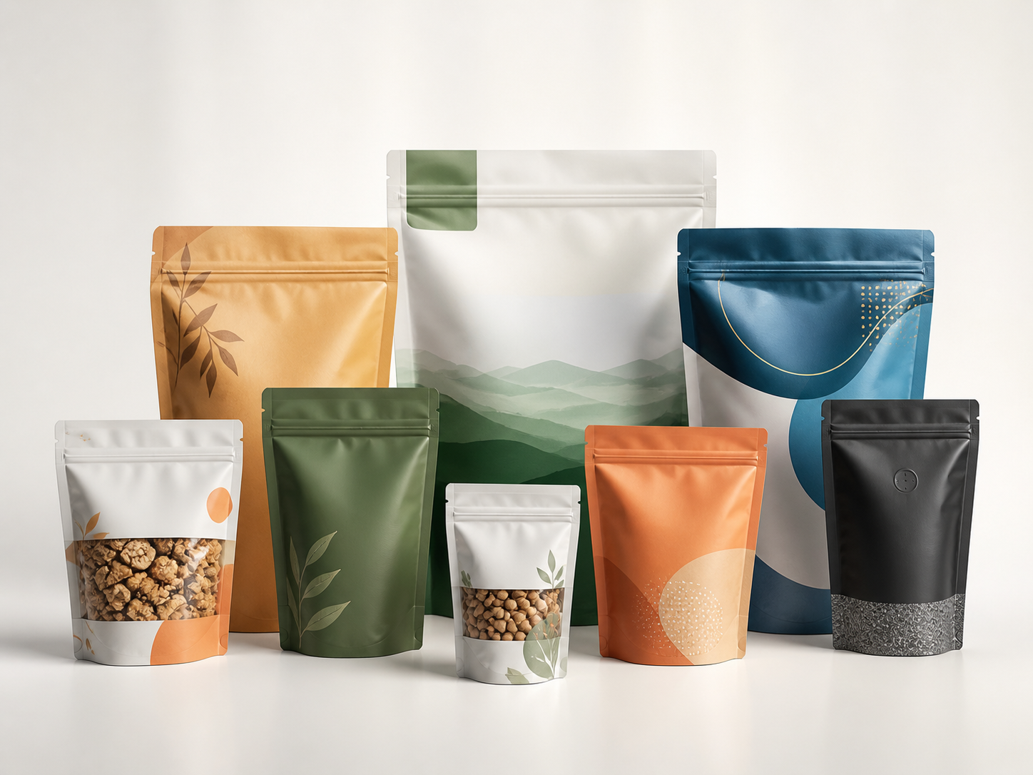 Stand-up pouch packaging